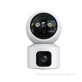 2023 NEW 6MP Wireless Dual Lens Baby Mini CCTV Camera - IP Baby Indoor, Two-Way Audio, Long Range 3MP WiFi Network Camera